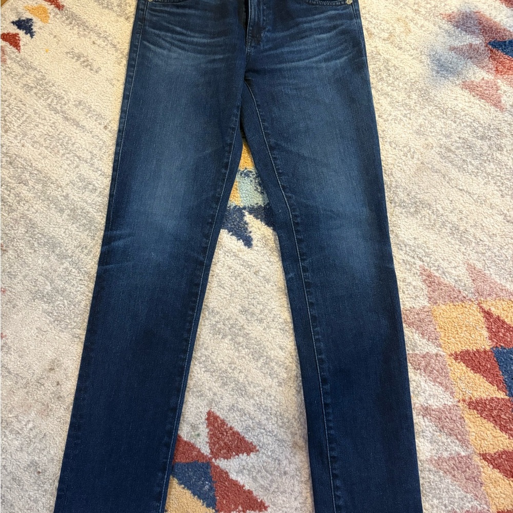 AG Adriano Goldschmied Dark Blue Denim Jeans